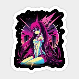 Tohka and the Spirits Anime Character Tee Sticker